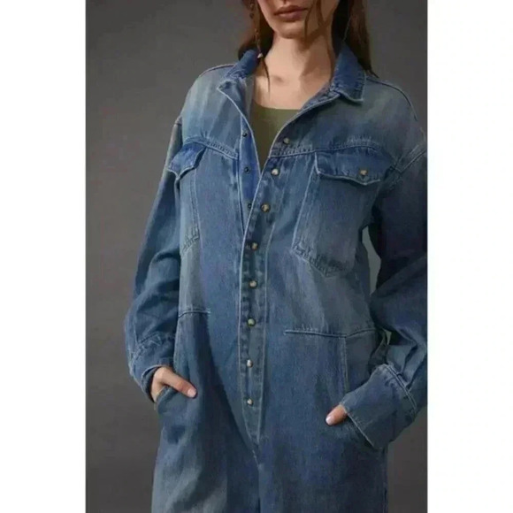 Free People Care FP Townes Coverall / High Noon - Picture 3 of 6